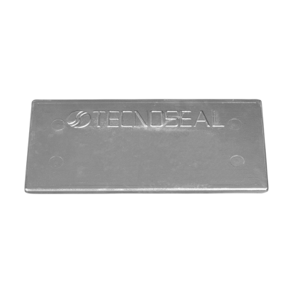 Zinc Solid plate without holes  300x150x10