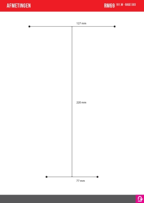 Onderstuk (basis) voor toilet