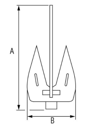 Britany anker 3.5 kg