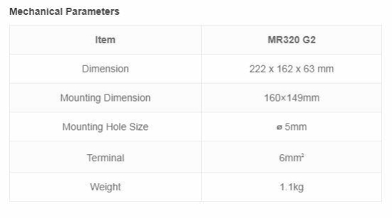 MoonRay 320 Gen2 MPPT Shadow Optimized-WeatherMAX