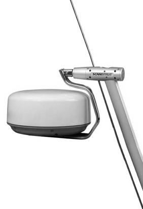 Mounts forward of backstay - for 2kW / 4kW Raymarine, Garmin and Navico BR24 / 3G / 4G radomes