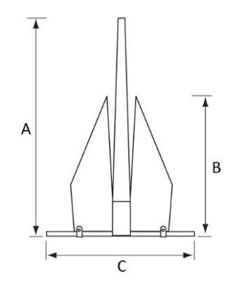 Fortress anker FX-125 32.4 kg