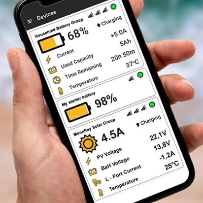 Smart Battery Monitor Light