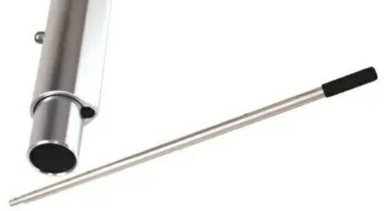 Telescoopsteel 0.90-1.80M Uni-snap