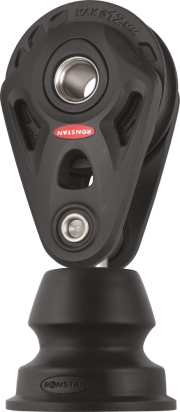 RF64140 Ronstan Core 60mm, 1-schijfsblok, swivel, opstaand