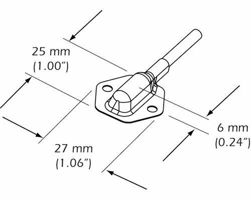 T80 SS High precision temperature sensor 10m