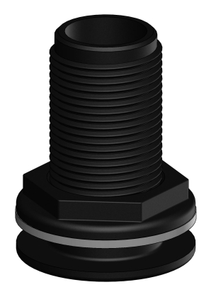 Huiddoorvoer  1" BSP