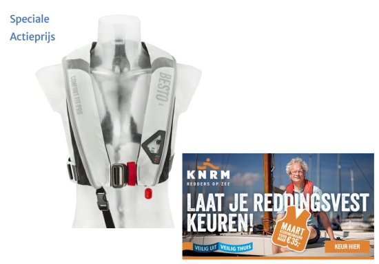 Comfort fit PRO 300N mh wit/zwart