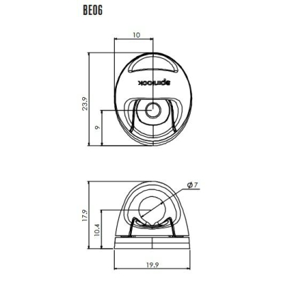 BE06 zelfuitlijnend dekoog 6 mm