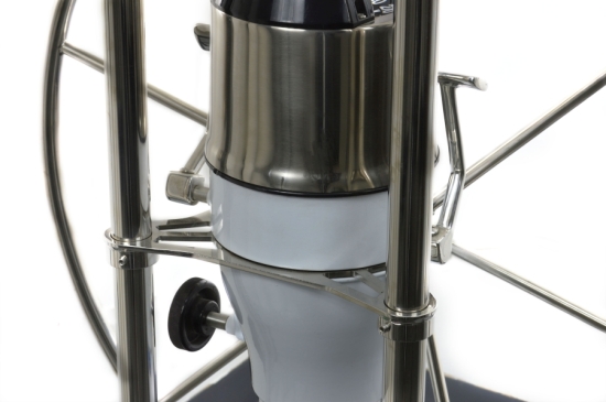 Top Plate is for 9.5" wide 1.25" diameter AngleGuards used on Edson steering systems