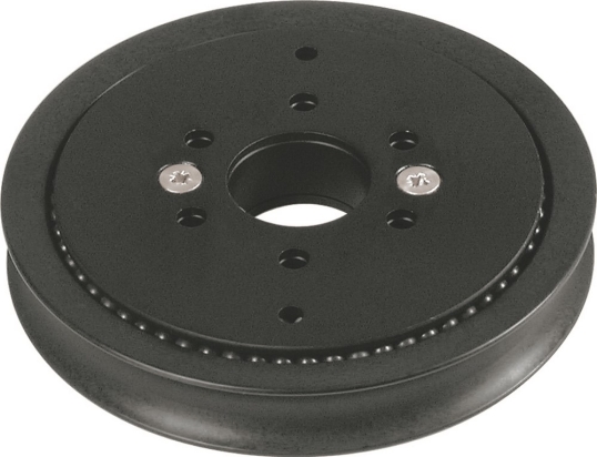 RF128000 alum. schijf 125 mm, 20,5 mm breed
