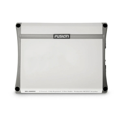 Nautische versterkers uit de Fusion® AM serie, 2-kanaals nautische versterker van 400 watt