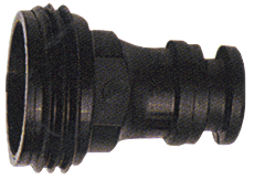 Adapter Kunststof   3/4  voor Doorspoelklem