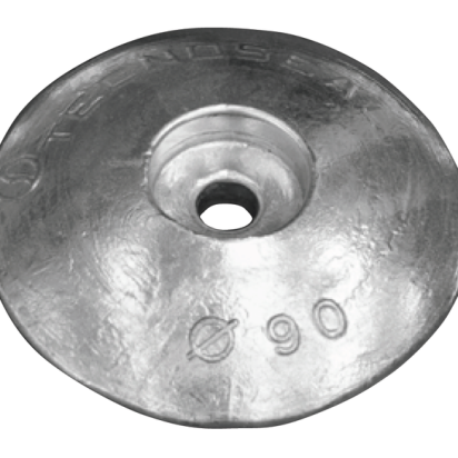 AL Disc anode single Ø90mm Heavy