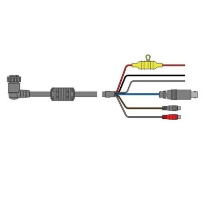 AXIOM2 PRO en 2XL voedingskabel, haaks, 1,5mtr