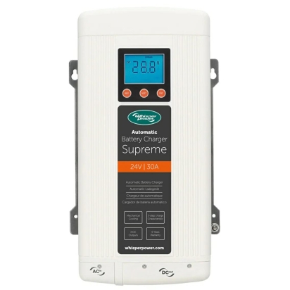 WP-BC Battery Charger 24V/ 30A-3 met WBM Basic Battery Monitor