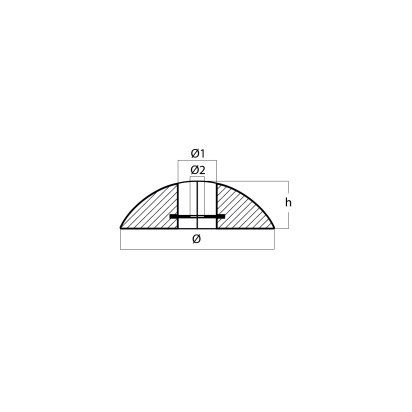 MG Disc anode single Ø140mm with steel insert