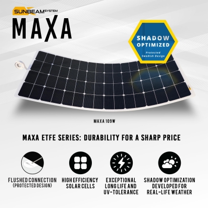 Maxa 109W Flush Black (custom)