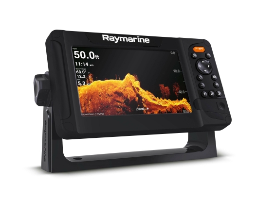 Element 7 HV- 7" kaartplotter met CHIRP Sonar, HyperVision, Wi-Fi & GPS, met HV-100+ transducer, zon