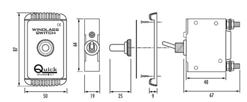 Quick Circuitbreaker 60 Amp