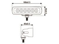 LED SCHIJNWERPER 10-30V 6000-6500K