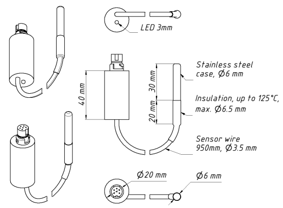 SeaTalkNG Temperatuur sensor als afsluitweerstand