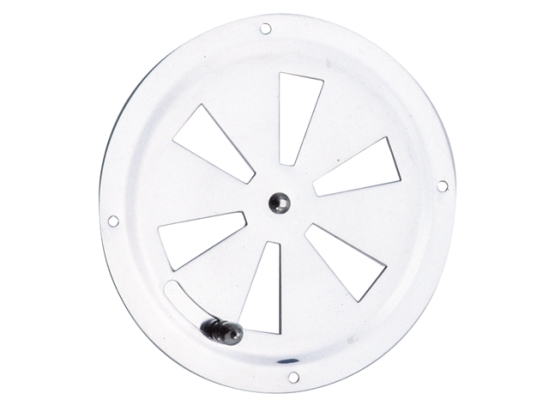 RVS VENTILATIEROOSTER 125 MM