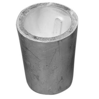 Aluminium Zinc Radice conical prop nut (anode only) shaft Ø 30mm