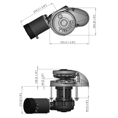 RC12-12  12mm-1/2" 90TDC 24V CW