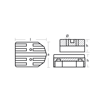 Mercury/Mercruiser Block for Alpha  & Bravo o