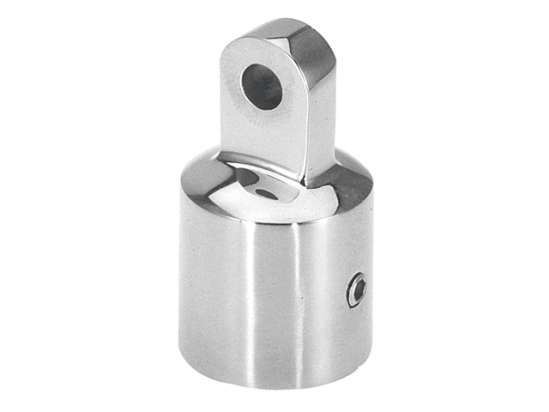 BUISKAPBESLAG RVS EINDSTUK 22MM