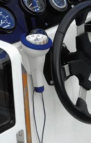 Iris 100 handpeilkompas met licht/blauw