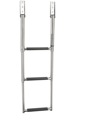 Zwemladder 3- staps in roestvast staal