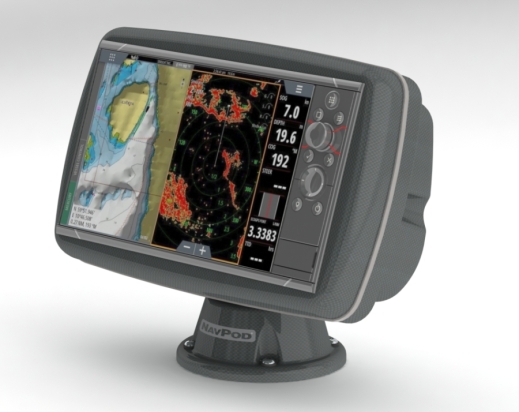 PowerPod Pre-Cut for Simrad NSS9 evo3 / B&G Zeus3 9 (Carbon Series)