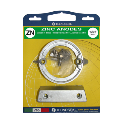Zinc Volvo kit 290 Duo Prop in zinc with hardware