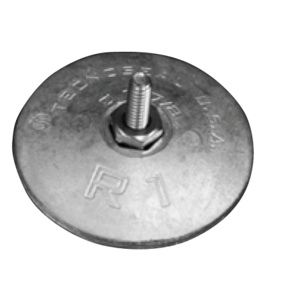 Zinc R1 Rudder Zinc 1 7/8" dia x 1/4"