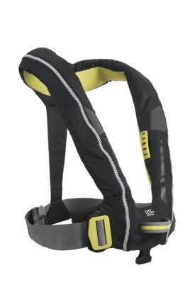 DW-LTH/A Deckvest lite+ 170N zwart, harnas