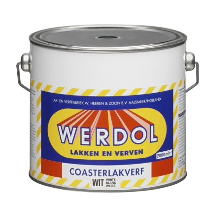 Coasterlakverf Wit 2 L