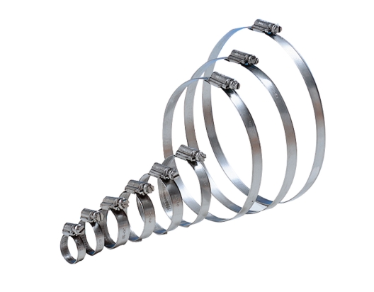 Slangklem (10 stuks) D150-170mm RVS304