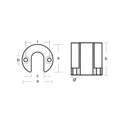 AL Mercury/Mercruiser Collar for mercruiser Bravo