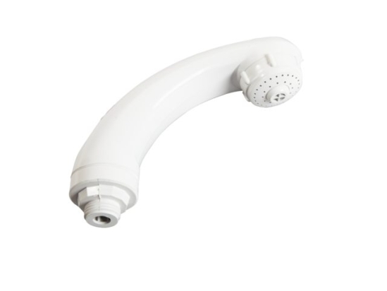 AS5133 Combo douchekop wit 1/2&quot|