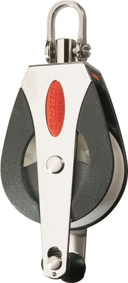 RF51110 Ronstan Utility AP 50mm, 1-schijfsblok, swivel,hondsvot