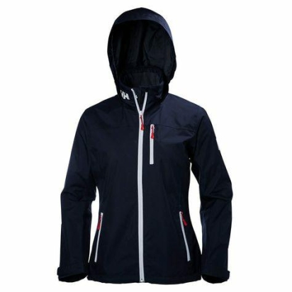 N.L.A. W CREW HOODED MIDLAYER JACKET 597 NAVY
