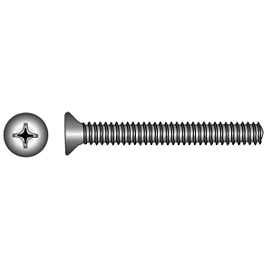 Metaalschroef, PK M6x50, Philipskruis