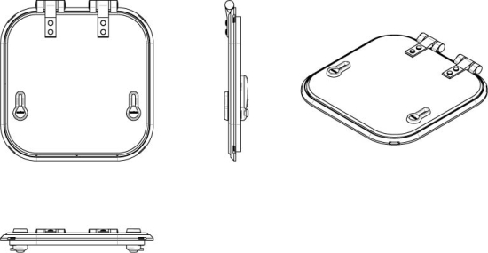 Planus dekluik 374x374mm new lock
