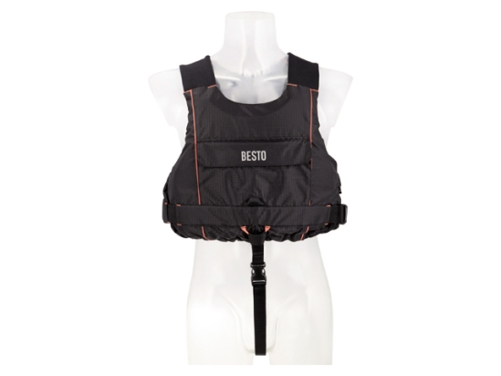 BESTO SAILOR ALL BLACK/ORANGE 50N M