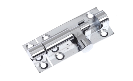 Schuifgrendel Koper Verchr 51x25