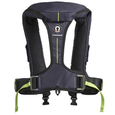 Reddingsvest ErgoFit 190N Hammar met harnas, licht & hood navy/ groen