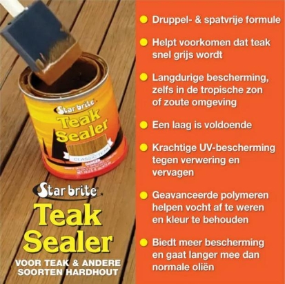 Teak Sealer - Natural Light 473 ml