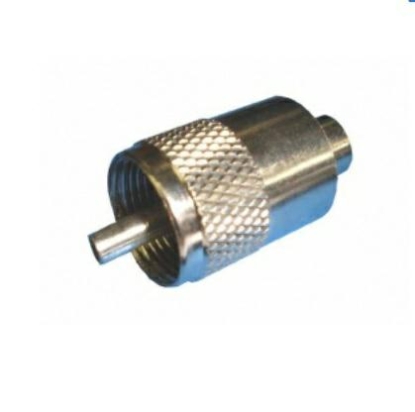 BL.Coax plug 5mm vast